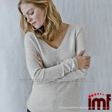 Lady Wear Schottische Kaschmir-Pullover-Frauen-Kleidung 2015